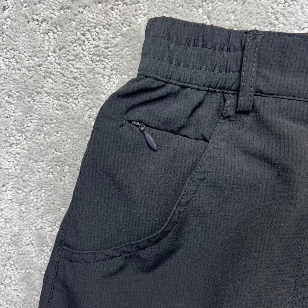 Tilley Trek Skort Womens Large Black Recycled Poly Golf Active Hiking Travel - Picture 3 of 12